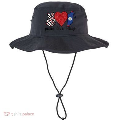 Love Belize Proud Belizean Flag Belizean Roots Meaningful Gift Bucket Hat