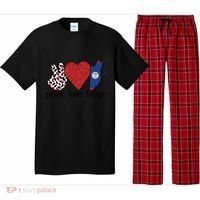 Love Belize Proud Belizean Flag Belizean Roots Meaningful Gift Pajama Set thumb 0