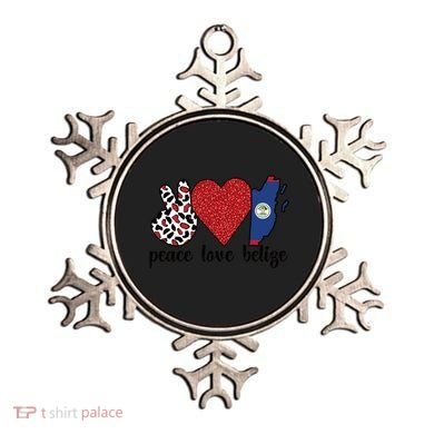 Love Belize Proud Belizean Flag Belizean Roots Meaningful Gift Ornament
