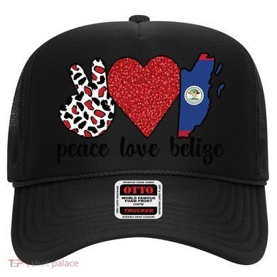 Love Belize Proud Belizean Flag Belizean Roots Meaningful Gift Hat