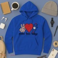 Love Belize Proud Belizean Flag Belizean Roots Meaningful Gift Hoodie thumb 3