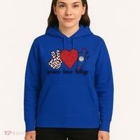 Love Belize Proud Belizean Flag Belizean Roots Meaningful Gift Hoodie thumb 5