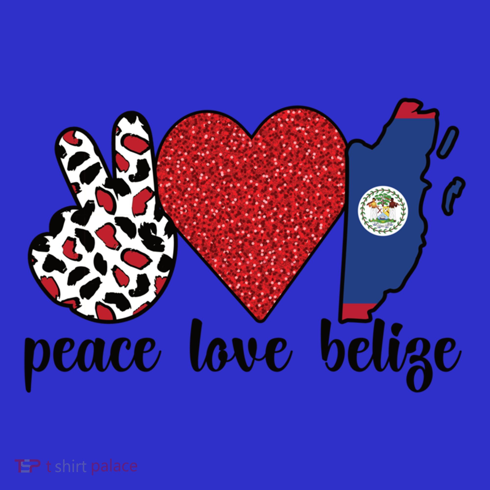 Love Belize Proud Belizean Flag Belizean Roots Meaningful Gift Apron
