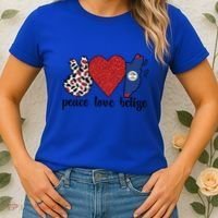 Love Belize Proud Belizean Flag Belizean Roots Meaningful Gift Women's T-Shirt thumb 2