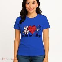 Love Belize Proud Belizean Flag Belizean Roots Meaningful Gift Women's T-Shirt thumb 4