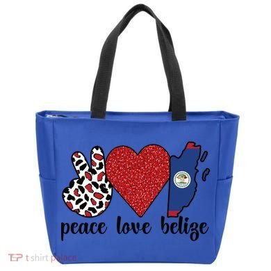 Love Belize Proud Belizean Flag Belizean Roots Meaningful Gift Tote Bag