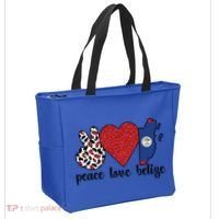Love Belize Proud Belizean Flag Belizean Roots Meaningful Gift Tote Bag thumb 2
