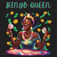  Laughing Bingo Queen Women's Sweatshirt thumb 2