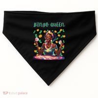  Laughing Bingo Queen USA-Made Doggie Bandana thumb 0