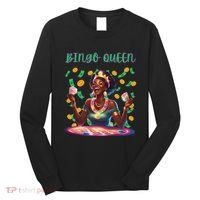  Laughing Bingo Queen Long Sleeve Shirt thumb 0