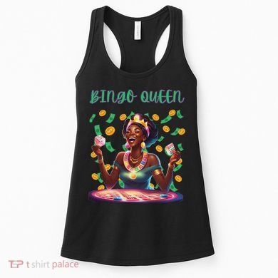  Laughing Bingo Queen Women's Tank Top
