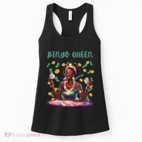  Laughing Bingo Queen Women's Tank Top thumb 0