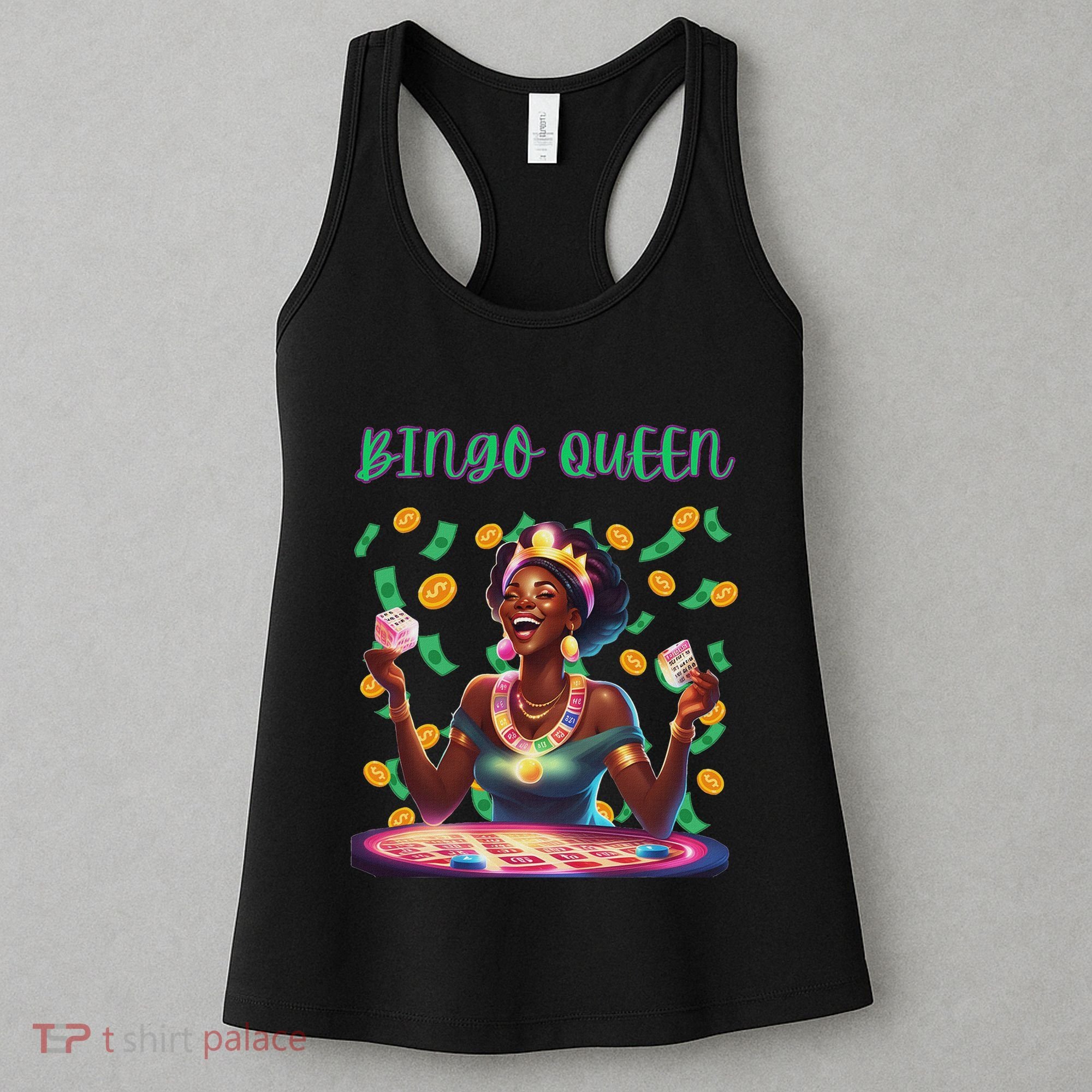  Laughing Bingo Queen Women's Tank Top