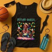  Laughing Bingo Queen Tank Top thumb 4