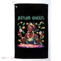  Laughing Bingo Queen Golf Towel thumb 0