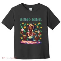  Laughing Bingo Queen Toddler T-Shirt thumb 0