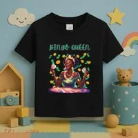  Laughing Bingo Queen Toddler T-Shirt thumb 3