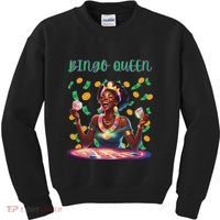  Laughing Bingo Queen Kids Sweatshirt thumb 0