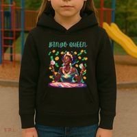  Laughing Bingo Queen Kids Hoodie thumb 3