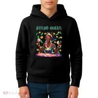  Laughing Bingo Queen Kids Hoodie thumb 4