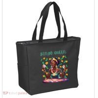  Laughing Bingo Queen Tote Bag thumb 2