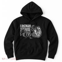 Lineman Because Quarterbacks Heroes Need American Football Hoodie thumb 0