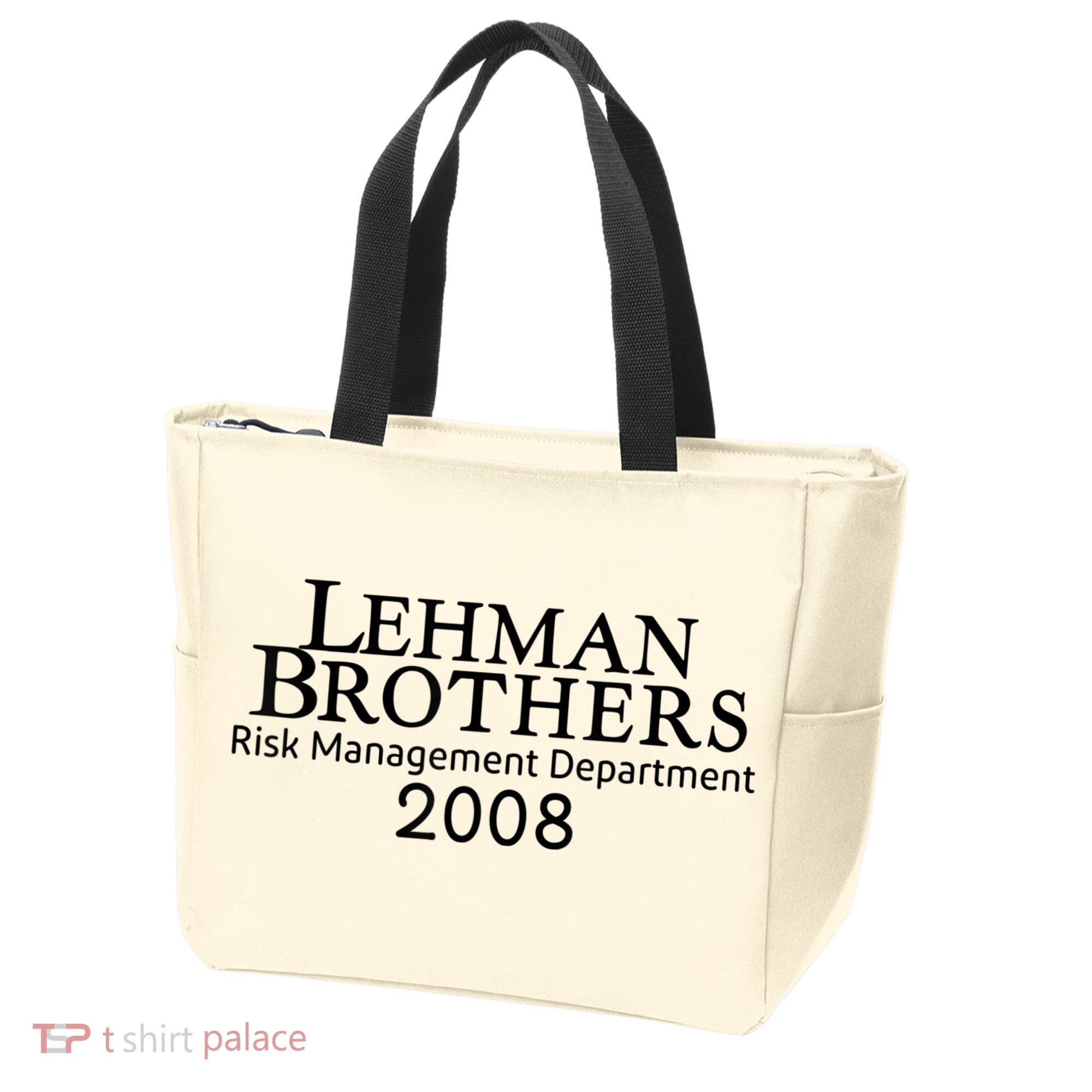 Lehman Brothers Risk Management Department 2008 Tote Bag