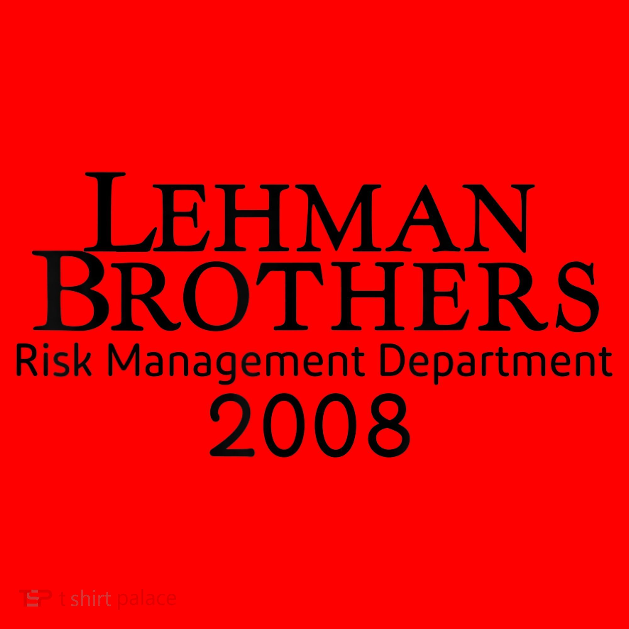 Lehman Brothers Risk Management Department 2008 Santa Hat