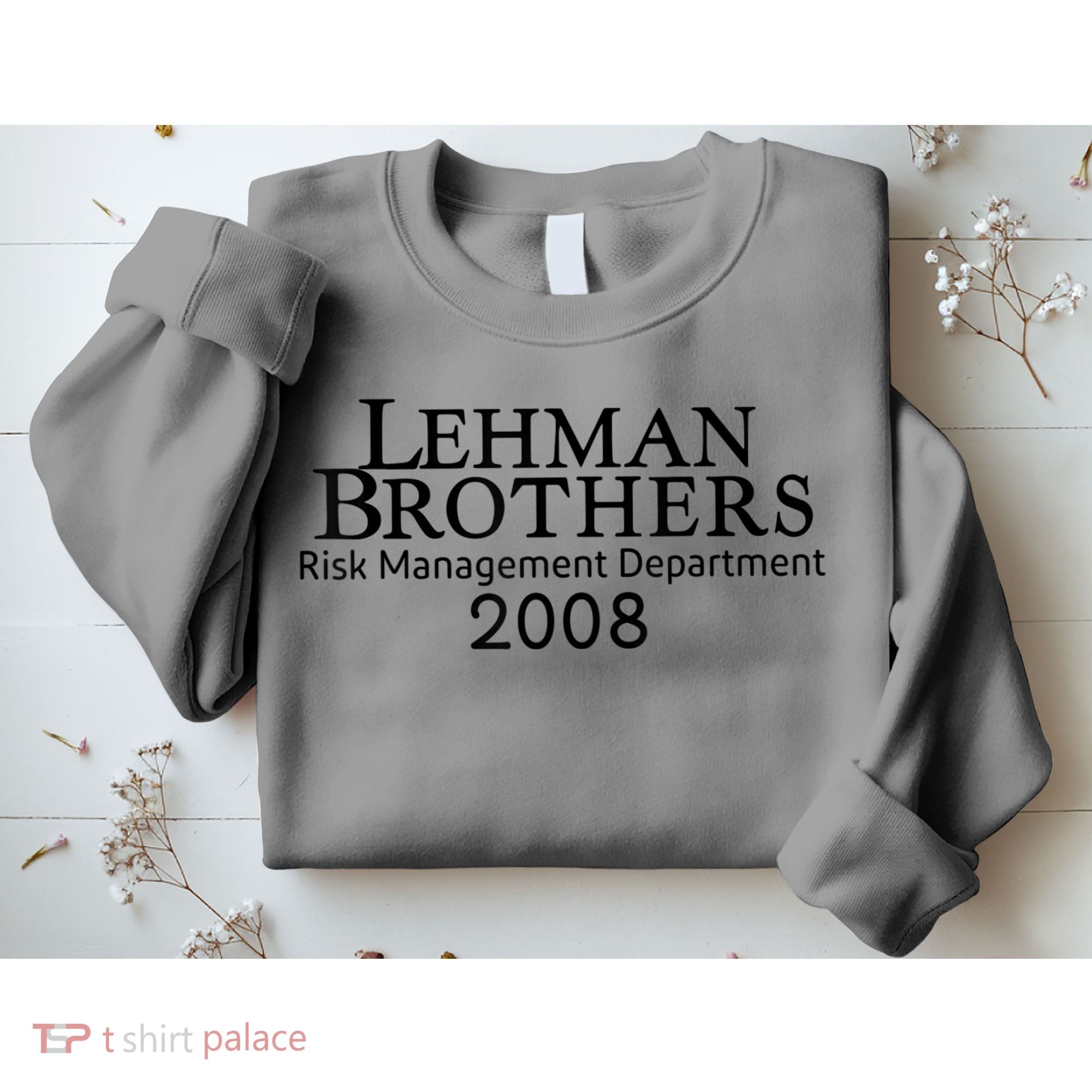 Lehman Brothers Risk Management Department 2008 Sweatshirt