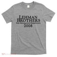 Lehman Brothers Risk Management Department 2008 T-Shirt thumb 0