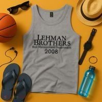 Lehman Brothers Risk Management Department 2008 Tank Top thumb 4