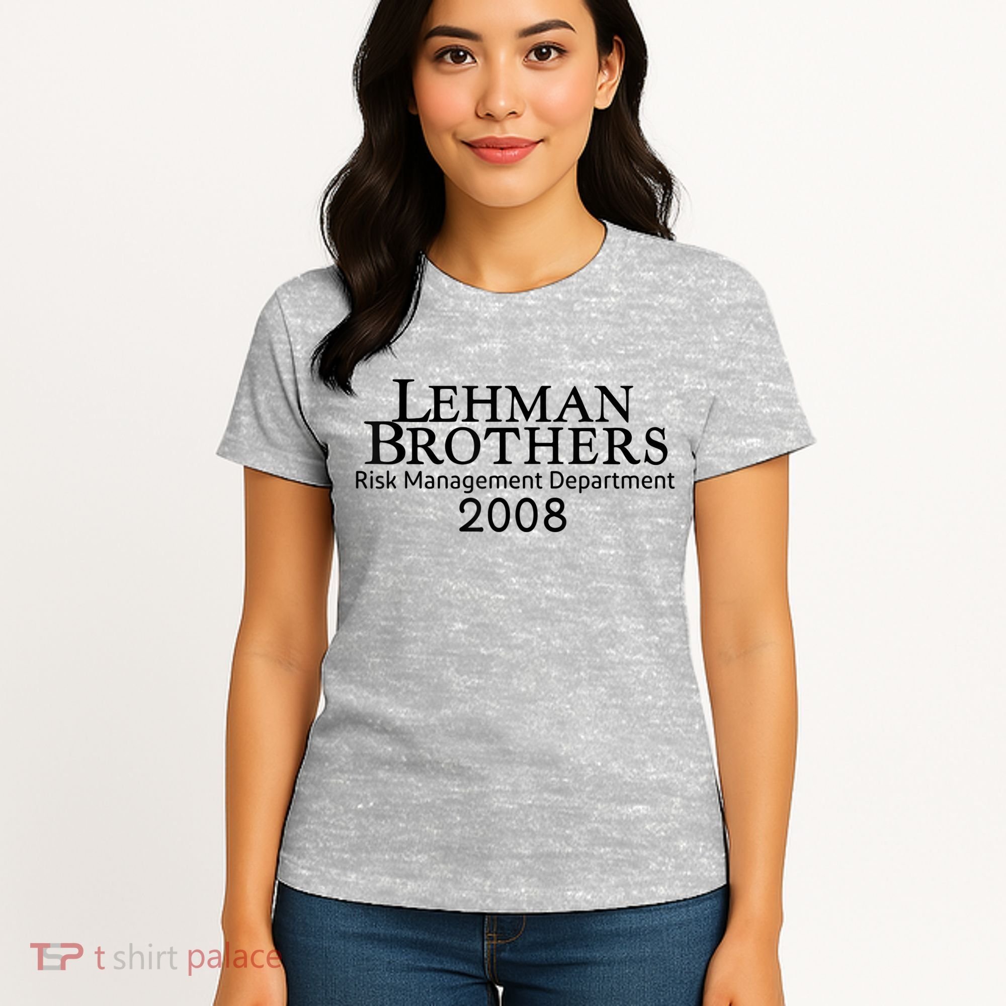 Lehman Brothers Risk Management Department 2008 Women's T-Shirt