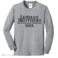 Lehman Brothers Risk Management Department 2008 Kids Long Sleeve Shirt thumb 0