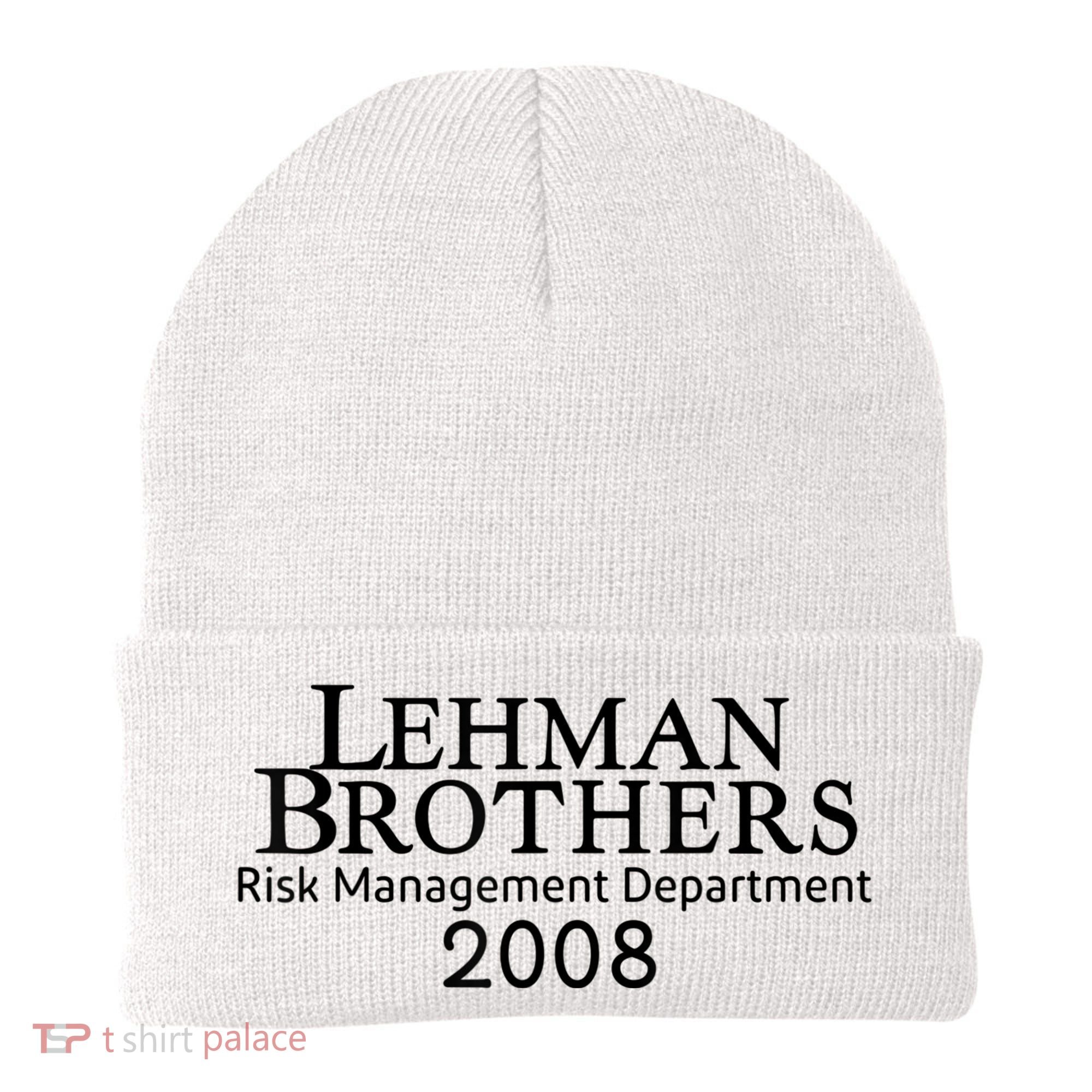 Lehman Brothers Risk Management Department 2008 Beanie