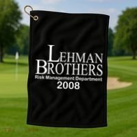 Lehman Brothers Risk Management Department 2008 Golf Towel thumb 1