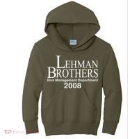Lehman Brothers Risk Management Department 2008 Kids Hoodie thumb 0