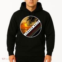 Labuan Bajo Retro Sunset Hoodie thumb 2