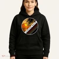 Labuan Bajo Retro Sunset Hoodie thumb 5