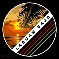 Labuan Bajo Retro Sunset Hoodie thumb 7