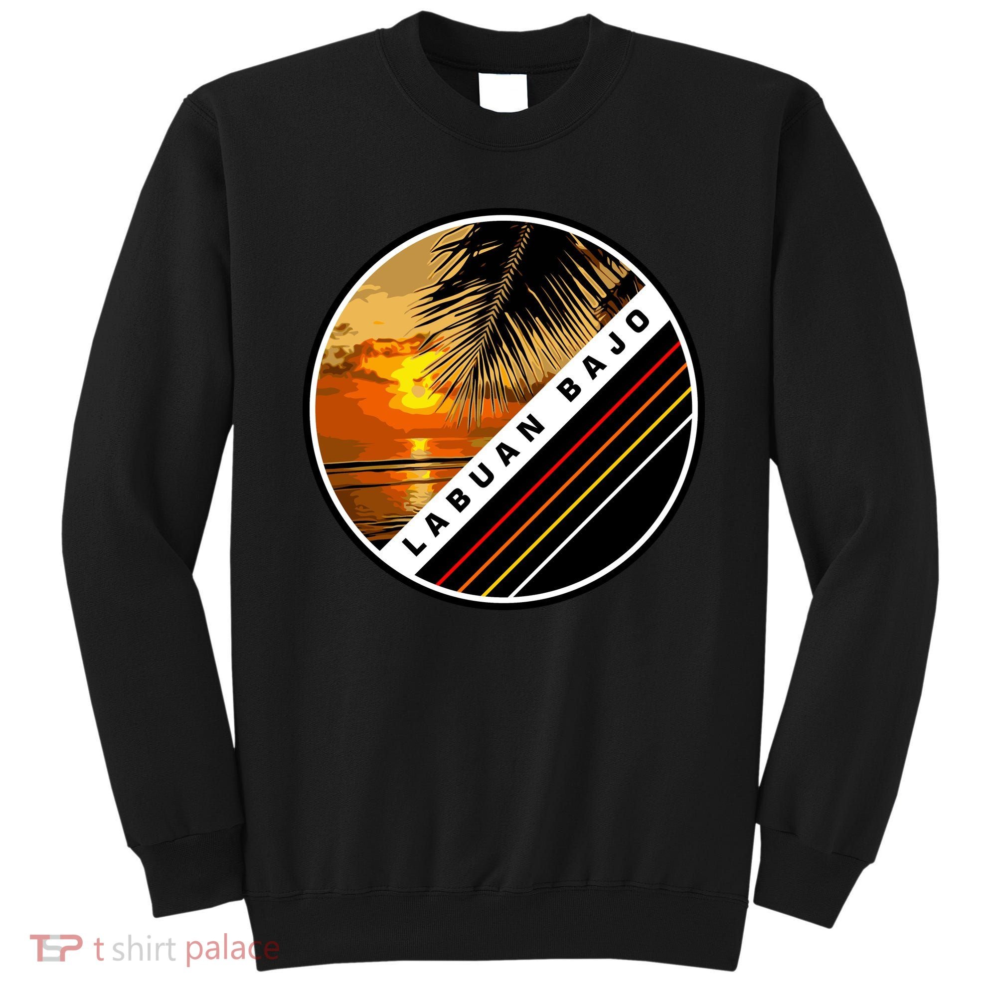 Labuan Bajo Retro Sunset Sweatshirt