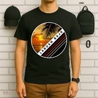 Labuan Bajo Retro Sunset T-Shirt thumb 6