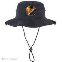 Labuan Bajo Retro Sunset Bucket Hat thumb 0