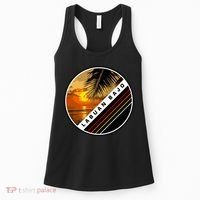 Labuan Bajo Retro Sunset Women's Tank Top thumb 0