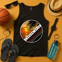 Labuan Bajo Retro Sunset Tank Top thumb 4