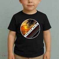 Labuan Bajo Retro Sunset Toddler T-Shirt thumb 2