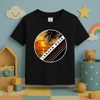 Labuan Bajo Retro Sunset Toddler T-Shirt thumb 3