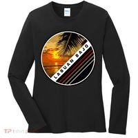 Labuan Bajo Retro Sunset Women's Long Sleeve Shirt thumb 0