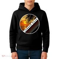 Labuan Bajo Retro Sunset Kids Hoodie thumb 4