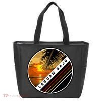 Labuan Bajo Retro Sunset Tote Bag thumb 0