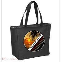 Labuan Bajo Retro Sunset Tote Bag thumb 2